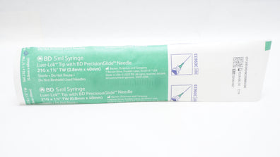 BD 309633 Syringe  Luer-Lock Tip, 5mL